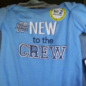 Baby boy onesie 0-3 months